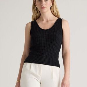 Quince 100% Organic Cotton Waffle Stitch
Sweater Tank